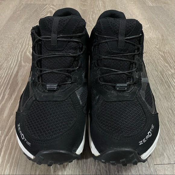 MENS ZEROTIE ROCKY RUN CHARCOAL BLACK SNEAKERS SHOES SIZE W7 - Picture 3 of 10